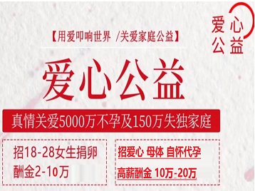 花都捐卵助孕生子 爱心志愿者招募